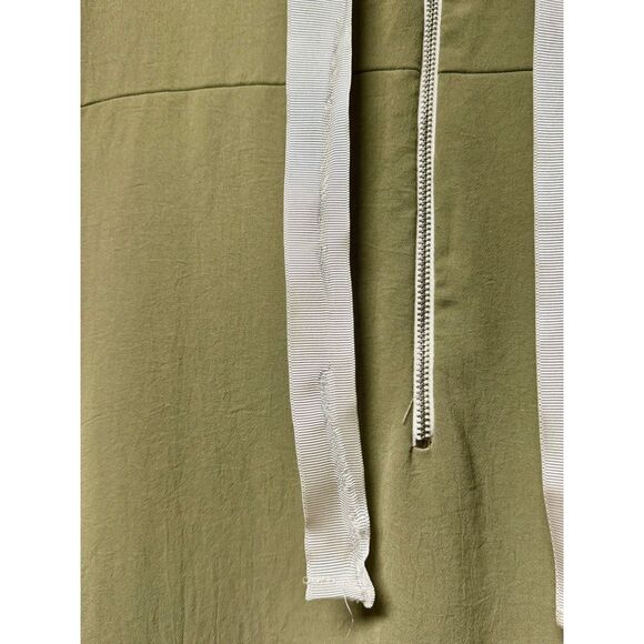 ZARA Hooded Track Style Dress with Grosgrain Ribbon Drawstring, Sz XL - Picture 14 of 14